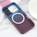 iPhone 16 Pro Gradient Color Honeycomb Aromatherapy MagSafe Phone Case - Blue Red