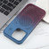 iPhone 16 Pro Gradient Color Honeycomb Aromatherapy MagSafe Phone Case - Blue Red