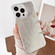 iPhone 16 Pro Gradient Feather Acrylic IMD Full Coverage Phone Case - Feather B