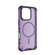 iPhone 16 Pro Grating Airbag Shockproof MagSafe Frosted Phone Case - Purple iPhone 16 Pro Grating Airbag Shockproof MagSafe Frosted Phone Case - Purple
