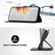 iPhone 16 Pro Heart Pattern Skin Feel Leather Phone Case - Black