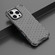 iPhone 16 Pro Honeycomb Shockproof Phone Case - Black iPhone 16 Pro Honeycomb Shockproof Phone Case - Black
