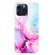 iPhone 16 Pro IMD Marble TPU Phone Case - Pink Blue