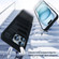 iPhone 16 Pro Invisible Holder Cooling Phone Case - Transparent Grey