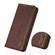 iPhone 16 Pro KHAZNEH Nappa Top Layer Cowhide Leather Phone Case - Brown