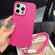 iPhone 16 Pro Leather Texture TPU Full Coverage Phone Case with Lanyard - Rose Red