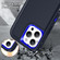 iPhone 16 Pro Life Waterproof Rugged Phone Case - Dark Blue + Royal Blue