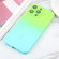 iPhone 16 Pro Liquid TPU Silicone Gradient MagSafe Phone Case - Cyan Blue