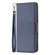 iPhone 16 Pro Litchi Texture Pure Color Flip Leather Phone Case - Blue