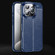 iPhone 16 Pro Litchi Texture Shockproof TPU Phone Case - Blue