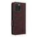 iPhone 16 Pro Magnetic Clasp Leather Phone Case - Brown