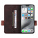 iPhone 16 Pro Magnetic Clasp Leather Phone Case - Brown