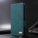 iPhone 16 Pro Magnetic Clasp Leather Phone Case - Green
