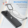 iPhone 16 Pro MagSafe Frosted Translucent TPU + PC Full Coverage Phone Case - Black