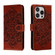 iPhone 16 Pro Mandala Embossing Pattern Horizontal Flip Leather Phone Case - Brown