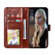 iPhone 16 Pro Mandala Embossing Pattern Horizontal Flip Leather Phone Case - Brown