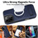 iPhone 16 Pro Multi-function Holder MagSafe PU Phone Case - Blue