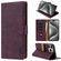 iPhone 16 Pro N.BEKUS CSJ-P1 Solid Color Leather Phone Case - Wine Red iPhone 16 Pro N.BEKUS CSJ-P1 Solid Color Leather Phone Case - Wine Red