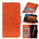 iPhone 16 Pro Nappa Texture Leather Case - Orange