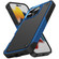 iPhone 16 Pro PC + TPU Shockproof Protective Phone Case - Blue+Black