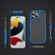 iPhone 16 Pro PC + TPU Shockproof Protective Phone Case - Blue+Black
