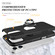 iPhone 16 Pro PC Hybrid TPU Magnetic Ring Holder Phone Case - Black