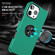 iPhone 16 Pro PC Hybrid TPU Magnetic Ring Holder Phone Case - Dark Green