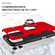 iPhone 16 Pro PC Hybrid TPU Magnetic Ring Holder Phone Case - Red
