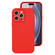 iPhone 16 Pro Precise Hole Liquid Silicone Jelly Color Full Coverage Phone Case - The Chinese Red
