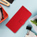 iPhone 16 Pro Rhombic Grid Texture Leather Phone Case - Red
