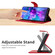 iPhone 16 Pro Rhombic Grid Texture Leather Phone Case - Red