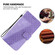 iPhone 16 Pro Seven-shaped Embossed Leather Phone Case - Purple