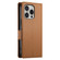 iPhone 16 Pro Side Buckle Magnetic Frosted Leather Phone Case - Brown