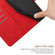 iPhone 16 Pro Stitching Embossed Leather Phone Case - Red