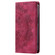 iPhone 16 Pro Totem Embossed Magnetic Leather Phone Case - Red