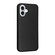 iPhone 16 Plus Carbon Fiber Texture Flip Leather Phone Case - Black