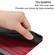 iPhone 16 Plus Cat Embossing Pattern Leather Phone Case with Lanyard - Red