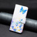 iPhone 16 Plus Colored Drawing Pattern Leather Phone Case - Butterfly Love