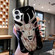 iPhone 16 Plus Colored Drawing Pattern TPU Phone Case - Deer