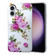 iPhone 16 Plus Colored Drawing Pattern TPU Phone Case - Rose Flower