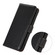 iPhone 16 Plus Crazy Horse Top Layer Cowhide Leather Phone Case - Black