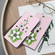 iPhone 16 Plus Crystal Texture Colored Drawing Leather Phone Case - Lily