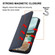 iPhone 16 Plus Cubic Grid Calf Texture Magnetic Leather Phone Case - Blue