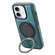 iPhone 16 Plus Denior A14 Skin Feel Rotating Holder MagSafe Phone Case - Blue iPhone 16 Plus Denior A14 Skin Feel Rotating Holder MagSafe Phone Case - Blue