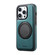 iPhone 16 Plus Denior A14 Skin Feel Rotating Holder MagSafe Phone Case - Blue iPhone 16 Plus Denior A14 Skin Feel Rotating Holder MagSafe Phone Case - Blue