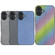 iPhone 16 Plus Diamond Black Frame Phone Case - Rainbow Diamond