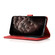 iPhone 16 Plus Dual-color Stitching Leather Phone Case - Brown Red