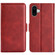 iPhone 16 Plus Dual-side Magnetic Buckle Horizontal Flip Leather Phone Case - Red