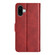 iPhone 16 Plus Dual-side Magnetic Buckle Horizontal Flip Leather Phone Case - Red