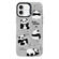 iPhone 16 Plus Electroplated Silver Series PC Protective Phone Case - Grey Panda iPhone 16 Plus Electroplated Silver Series PC Protective Phone Case - Grey Panda